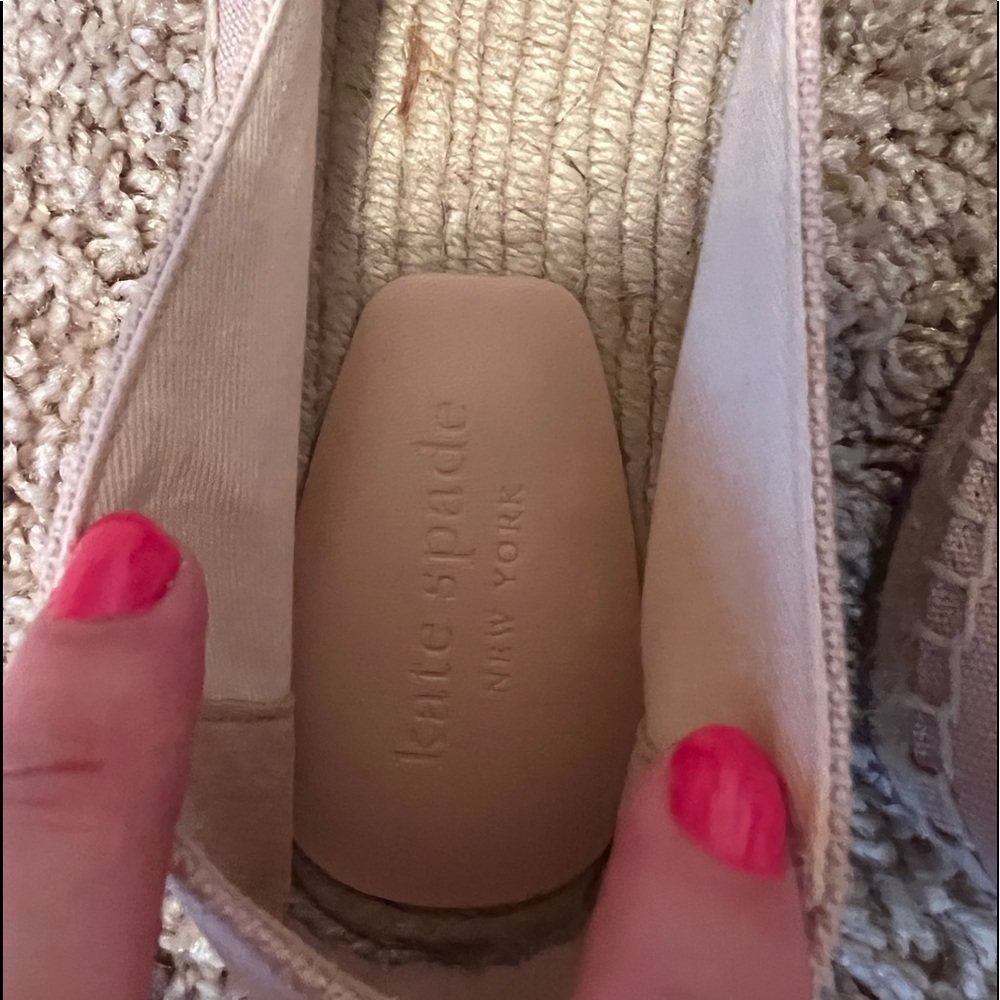 NEVER BEEN WORN Kate Spade espadrilles - Picture 6 of 6